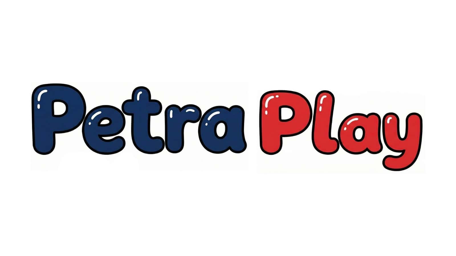 Petra Play logo with colorful text for kids' entertainment brand.